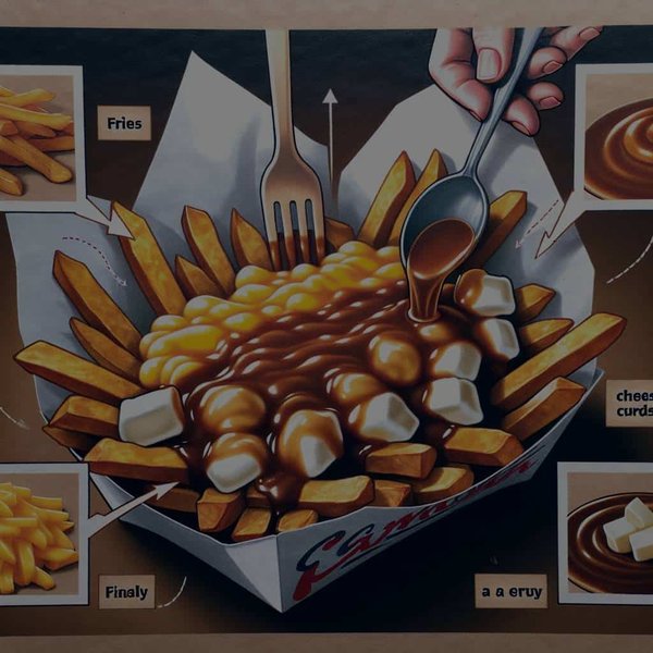 What's the Best Way to Prepare a Canadian Poutine with Authentic Cheese Curds and Gravy?