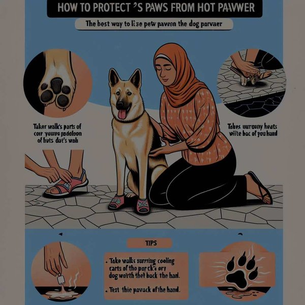 What's the Best Way to Protect Your Pet's Paws from Hot Pavement?