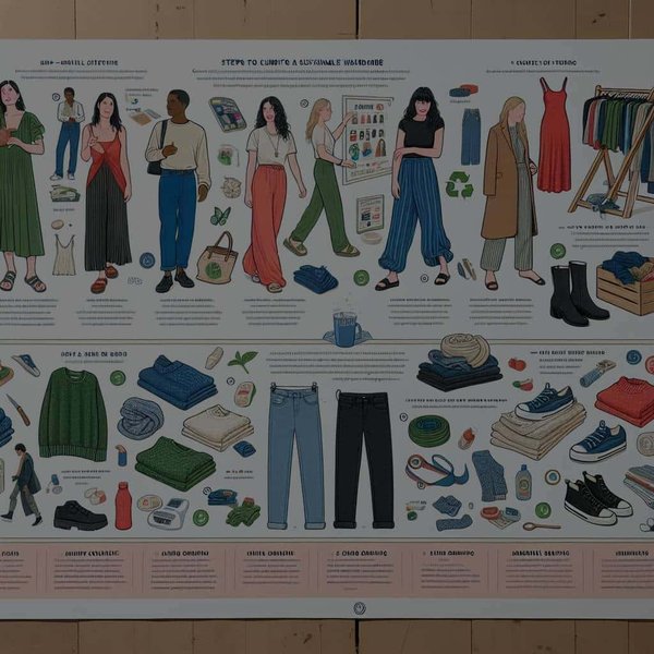 How to Curate a Sustainable Wardrobe and Minimize Fashion Waste?